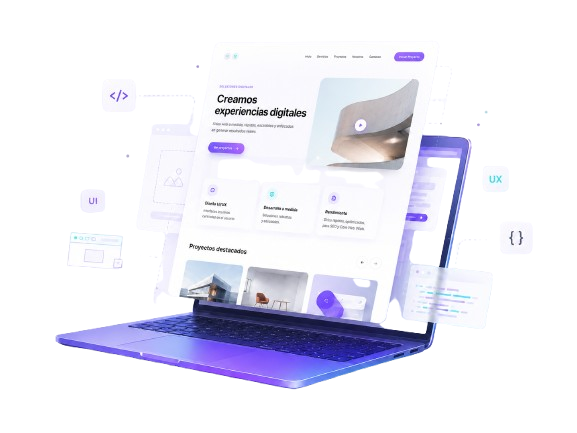 Desarrollo Web - Interfaz de sitio web profesional